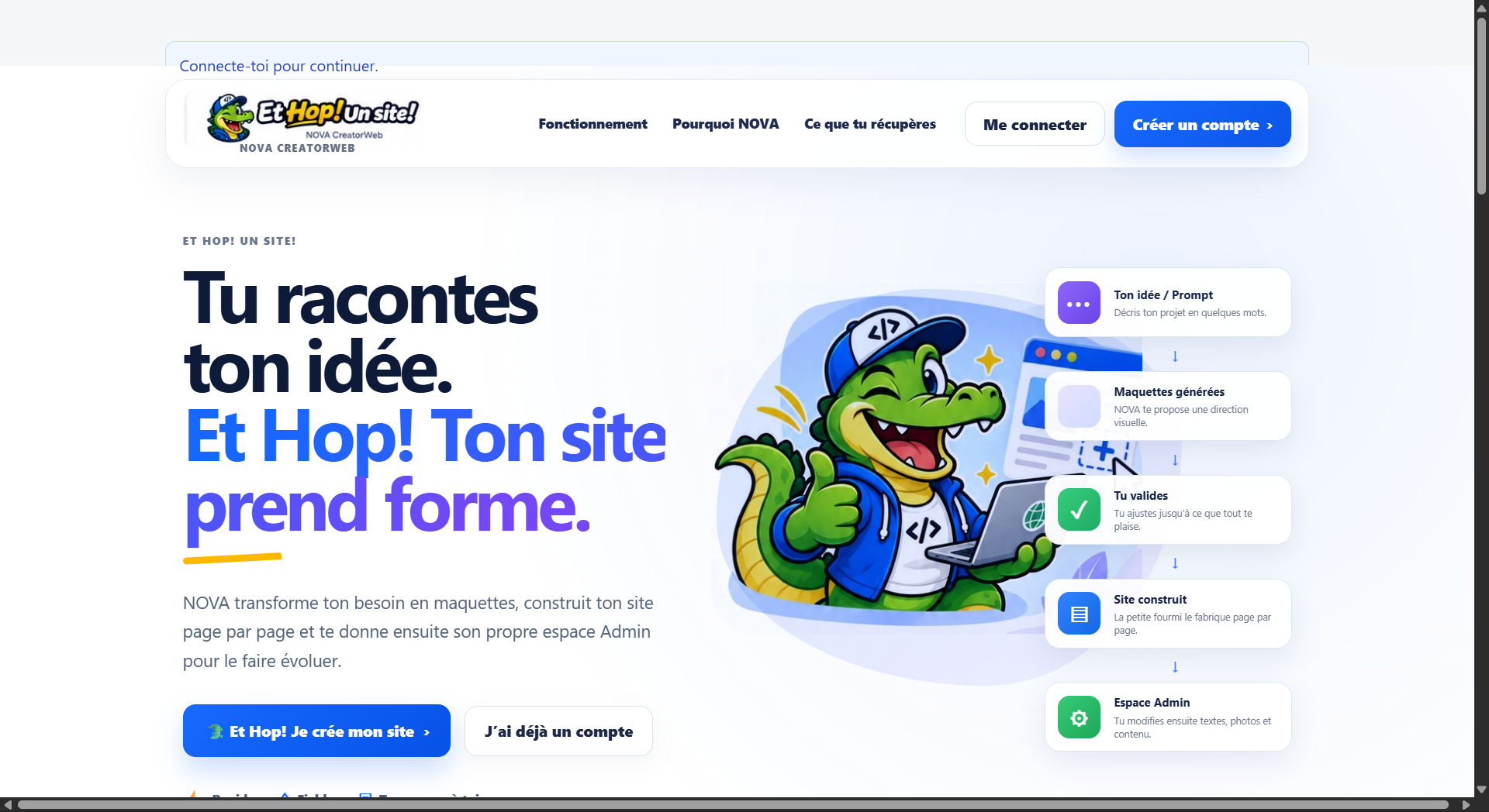 Et Hop! Un site!